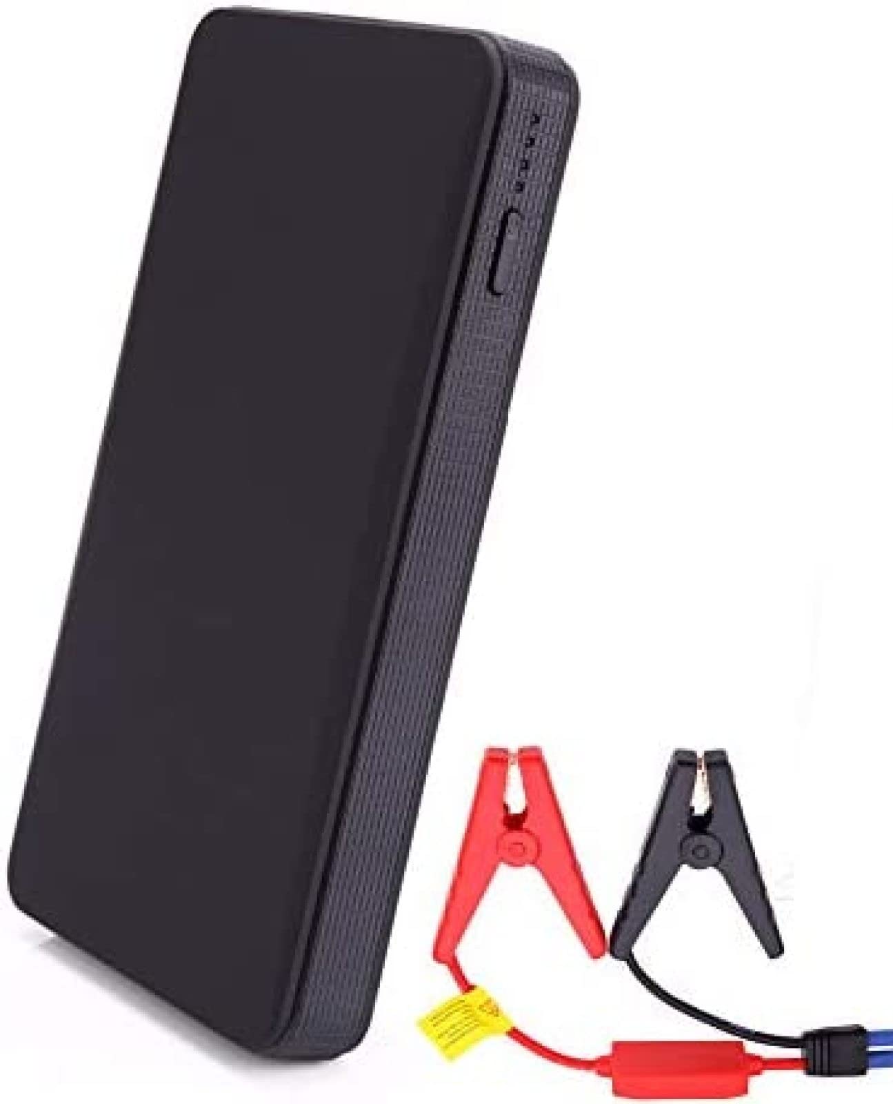 Przenośny Mini Slim 20000mAh Urządzenie Do Uruchamiania Awaryjnego Samochodu Power Bank 12V Silnik Ładowarka Booster Rozrusznik Akumulatora Samochodowego,Czarny,YUYANAIAI