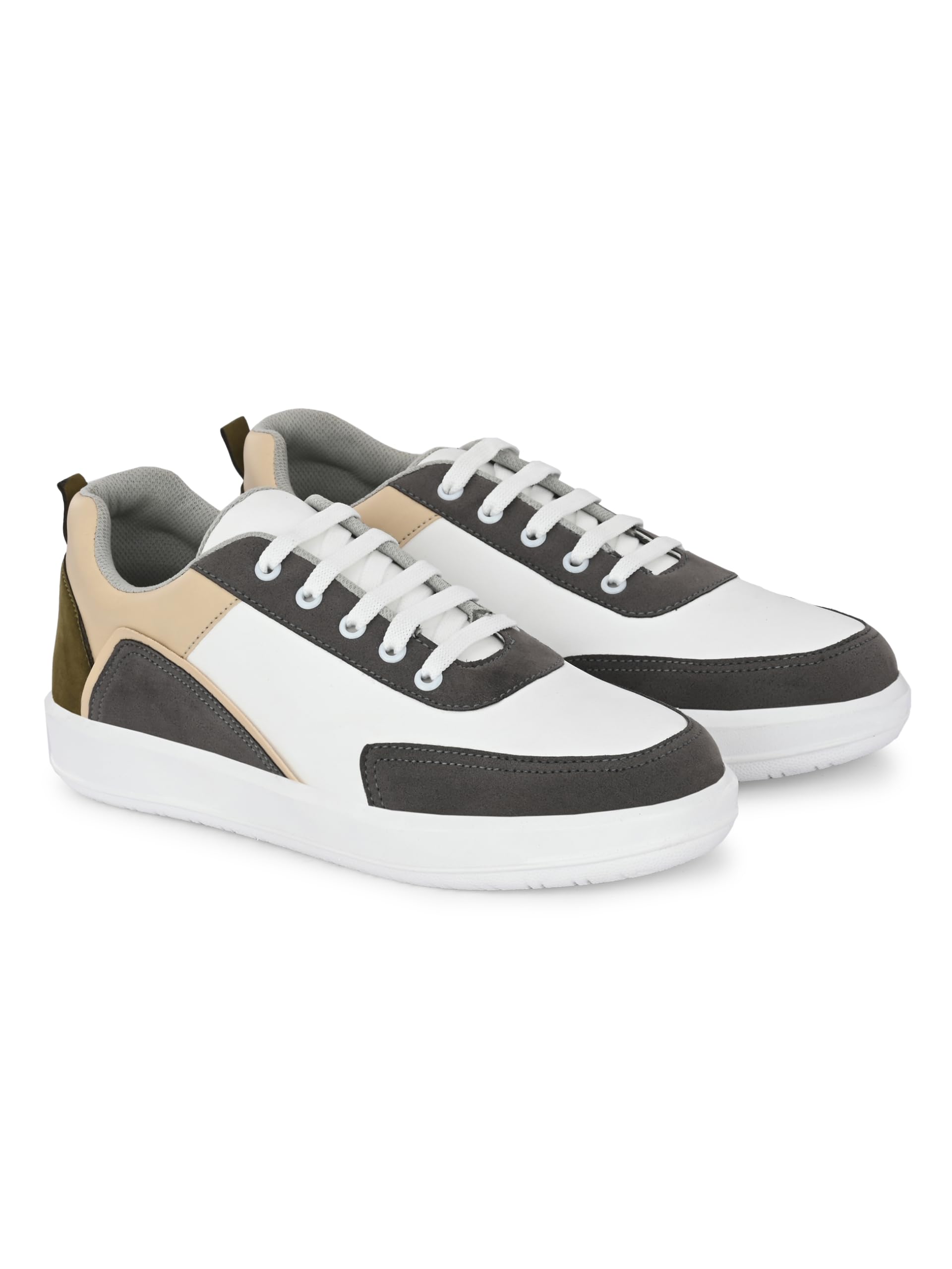 STANPHORD Mens Radiant White Sneakers_10 UK (TPBT 8011) (B0D7M5DG1V) Amazon Price History, Amazon Price Tracker
