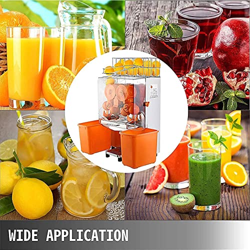 Exprimidor de Naranja eléctrico, exprimidor Comercial de cítricos, máquina automática para Hacer jugos y Bebidas.