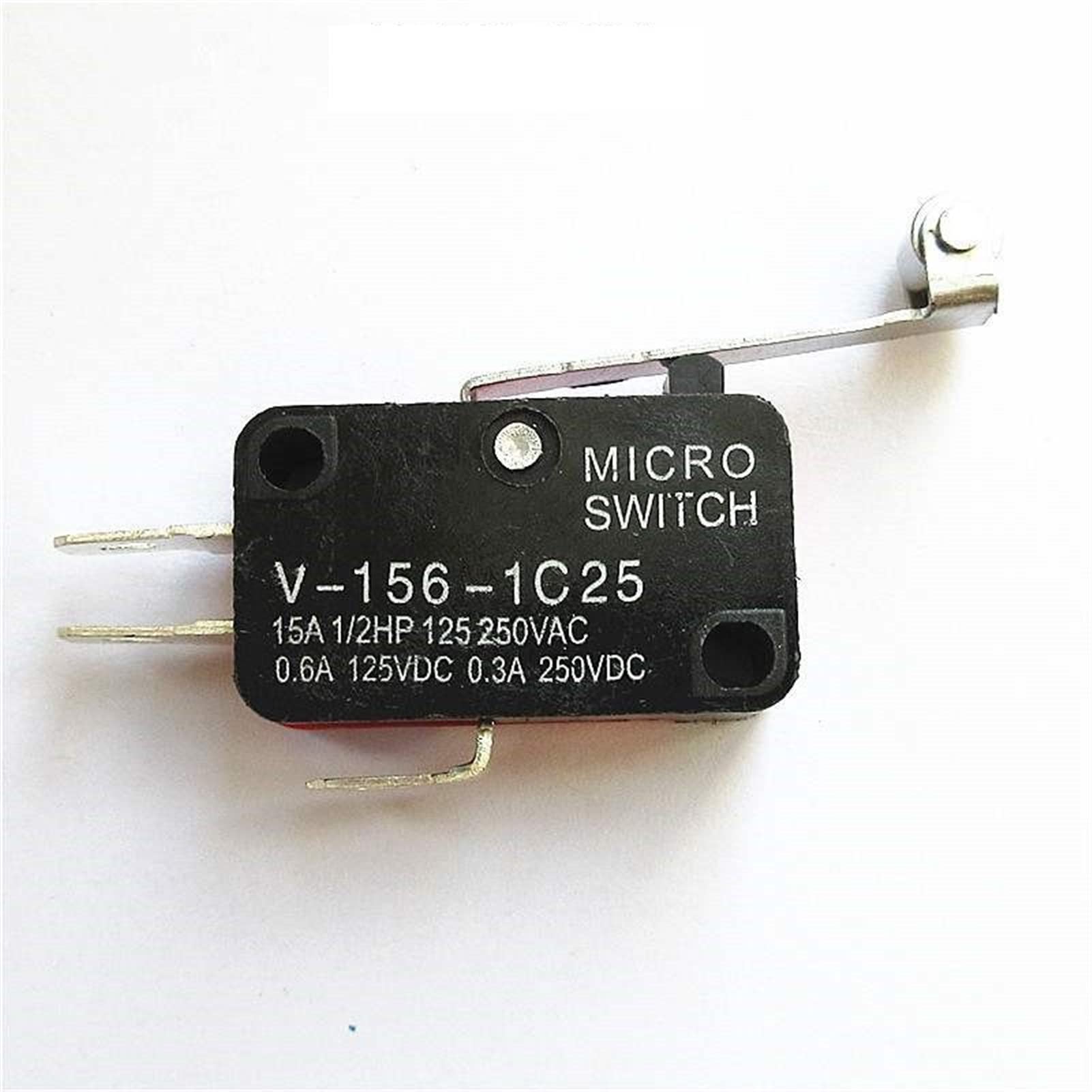 Interruptor de límite 5 uds microinterruptor Interruptor de límite de Carrera V-151-1C25 V-152-1C25 V-153-1C25 V-154-1C25 V-155-1C25 V-156-1C25 Interruptor de Mango Largo de Rodillo