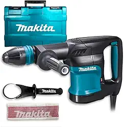 Makita Martelo Rompedor de Impacto 5KG SDS Max 1100W HM0870C para Perfuração Rompimento para Pedreiros Profissional - 110V