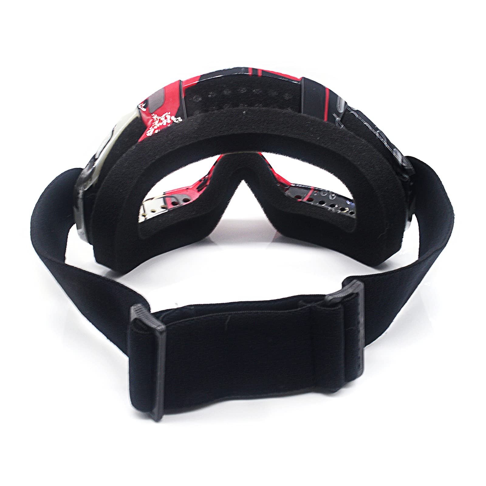 Occhiali da Moto, Motocross, ATV e Sci - Antivento, Antipolvere, Anti-UV - Regolabili per Offroad e Outdoor