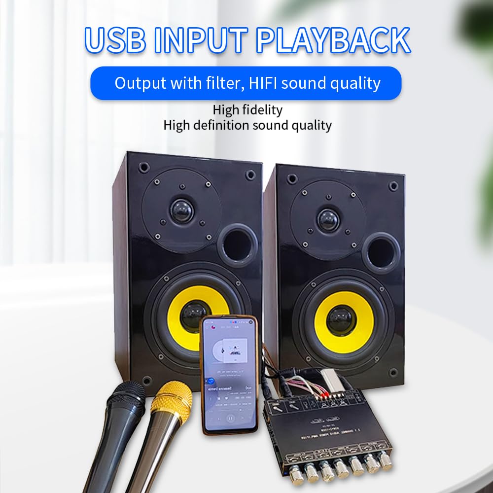 Amazon.com: High Power Amplifier Board, 2.1 Channel