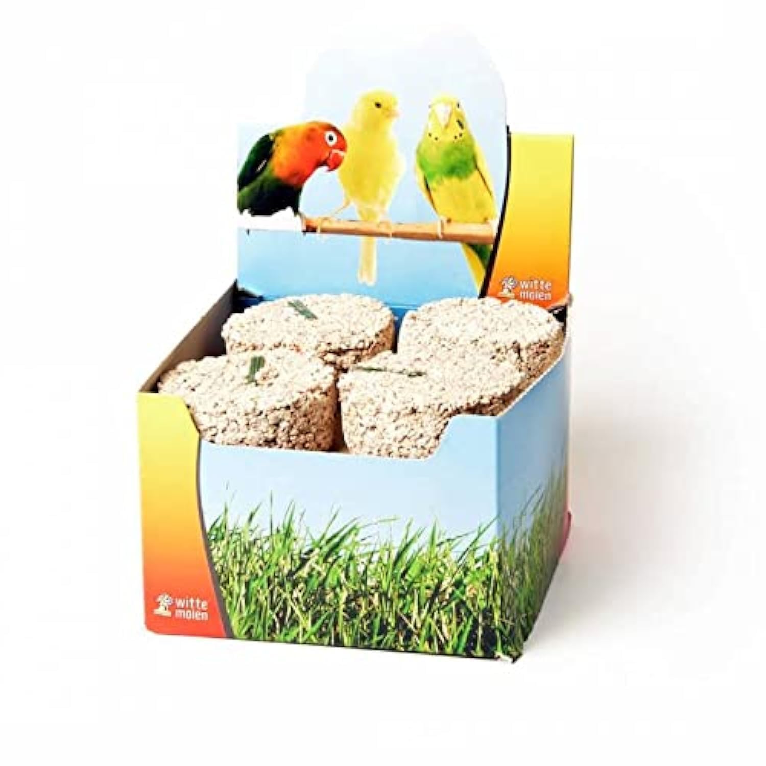 Witte Molen Plus Mineral Block Medium Coarse Pack of 12