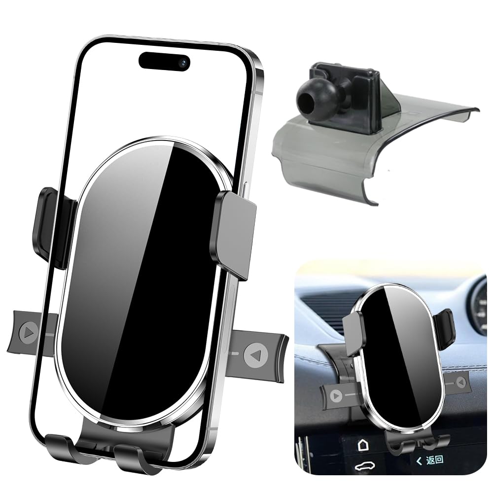 YEGZA Car Phone Holder for Porsche Macan 2015-2025 and Cayenne 2019-2023 Auto Accessories Navigation Bracket Interior Decoration Dashboard Cell Mobile