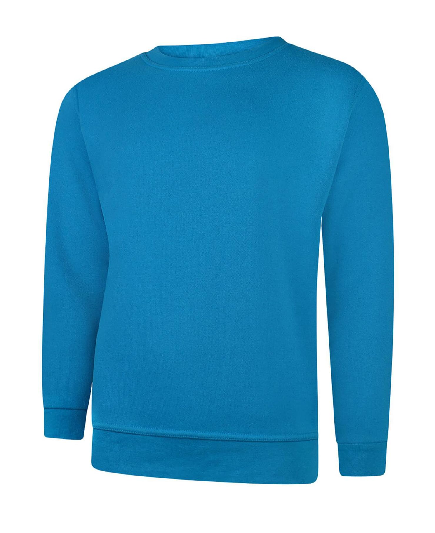 COOZO Unisex Classic Sweatshirt - Sapphire Blue - 6XL