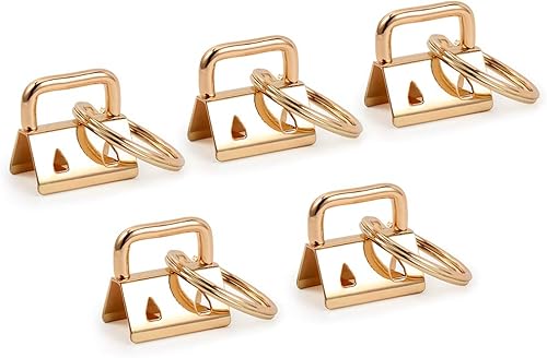 SPEEDWOX 25 piezas de herramientas para llavero con anillo dividido, juegos de pulseras de correas para manualidades