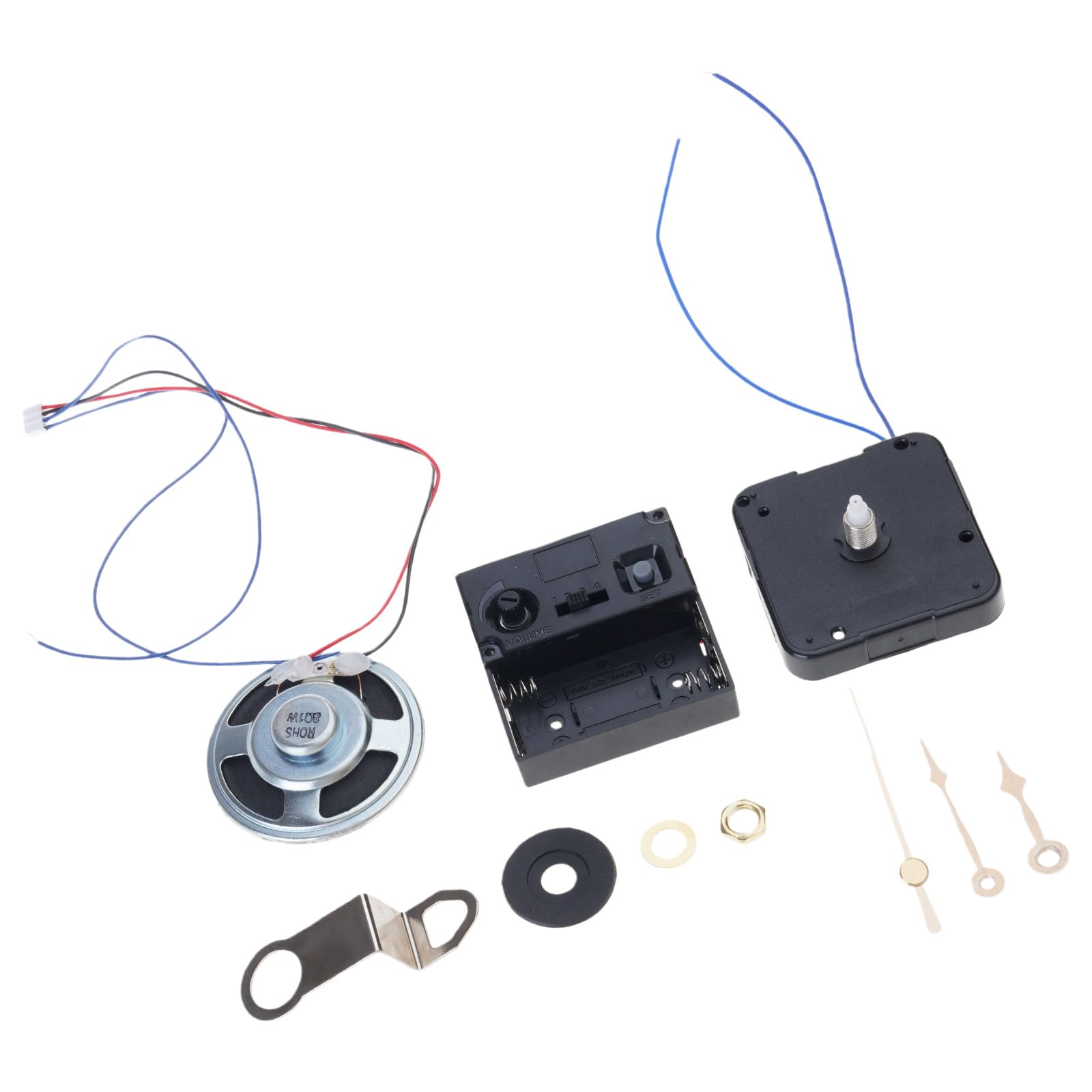NEWFT Classical Bells Sound Musics Box Clock Movement Mechanism for Antique Grandfather Clock Movements 13mm Shaft Length Music Chimings Movement