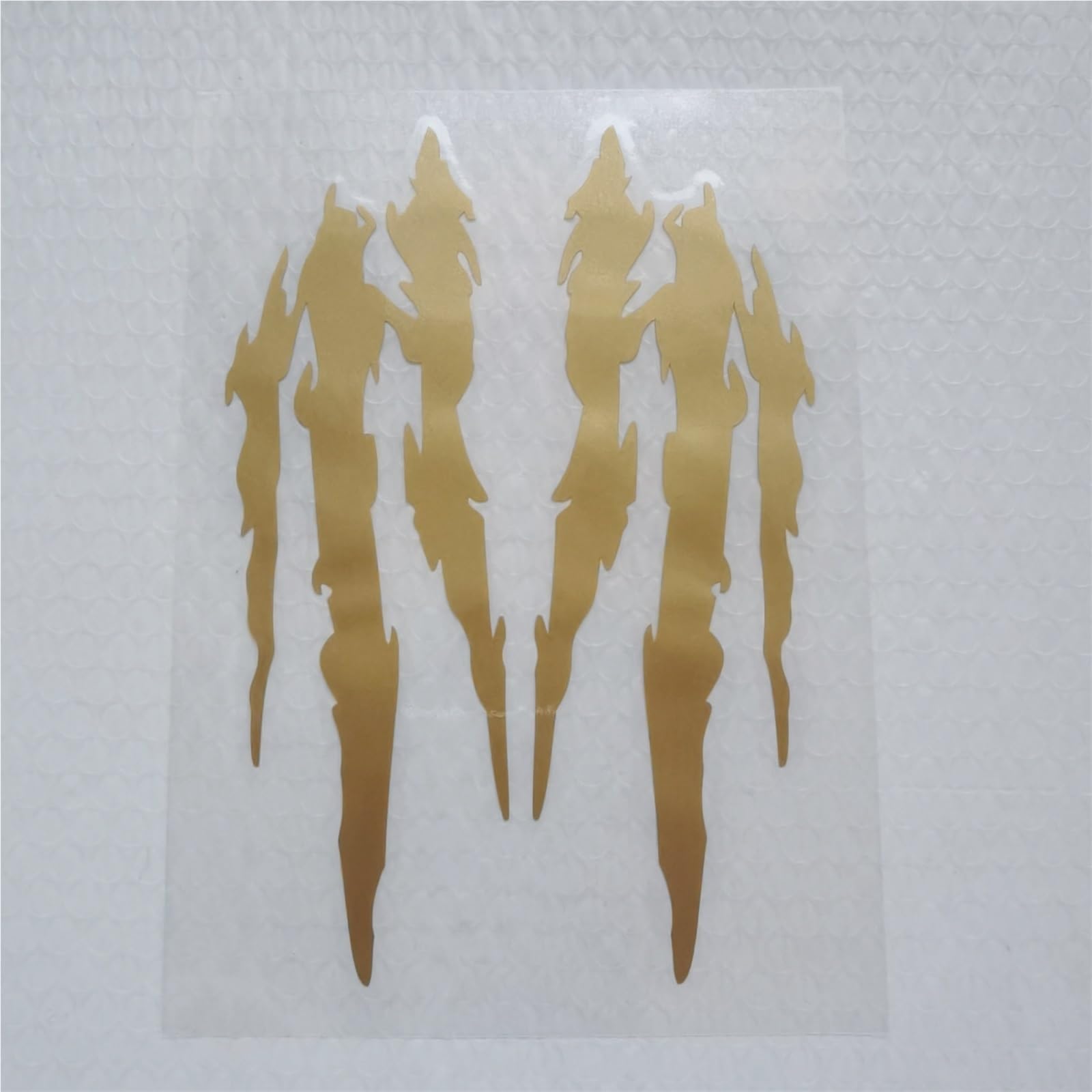 HAfgDJ 2 Motorcycle Stickers, Waterproof and Reflective Claw Mark Decals