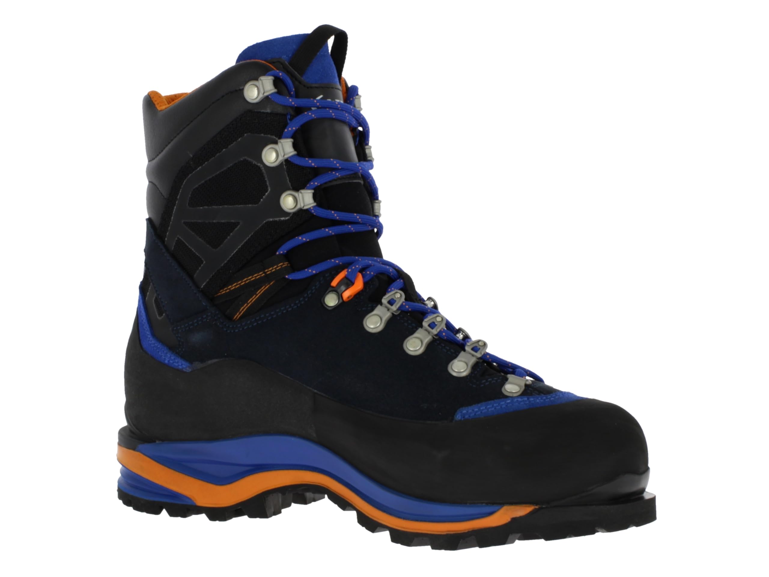 AKU Hayatsuki GTX wasserdichte und seigesenfeste Hochtourenschuhe für Bergsteigen und Eisklettern (B-Ware) Blue/Orange EU 47,5
