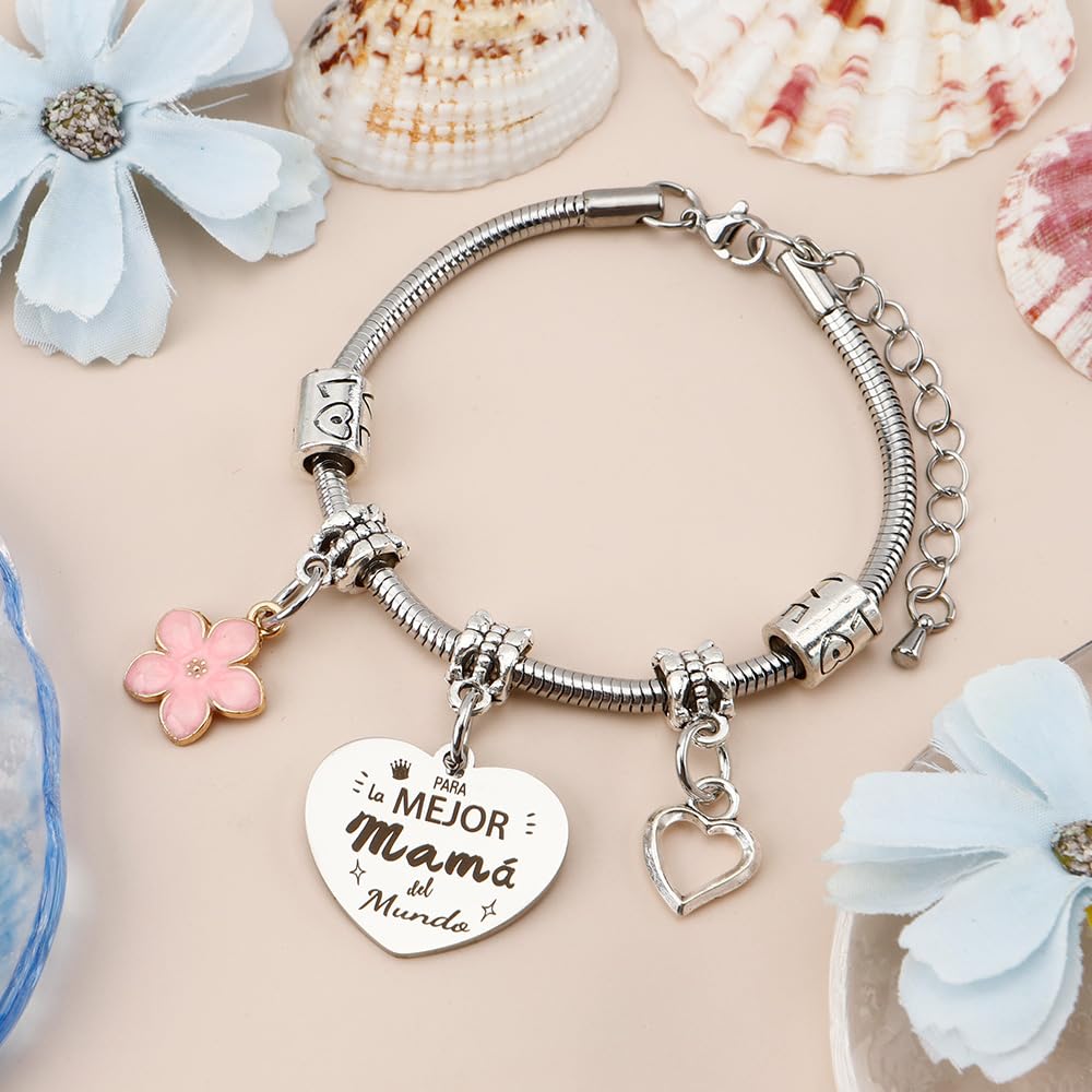 Regalos Día De La Madre Regalo Mama Pulseras Regalo Cumpleaños Madre Regalos Para Mama Cumpleaños Navidad Madre Abridor San Valentin Reyes — view 3