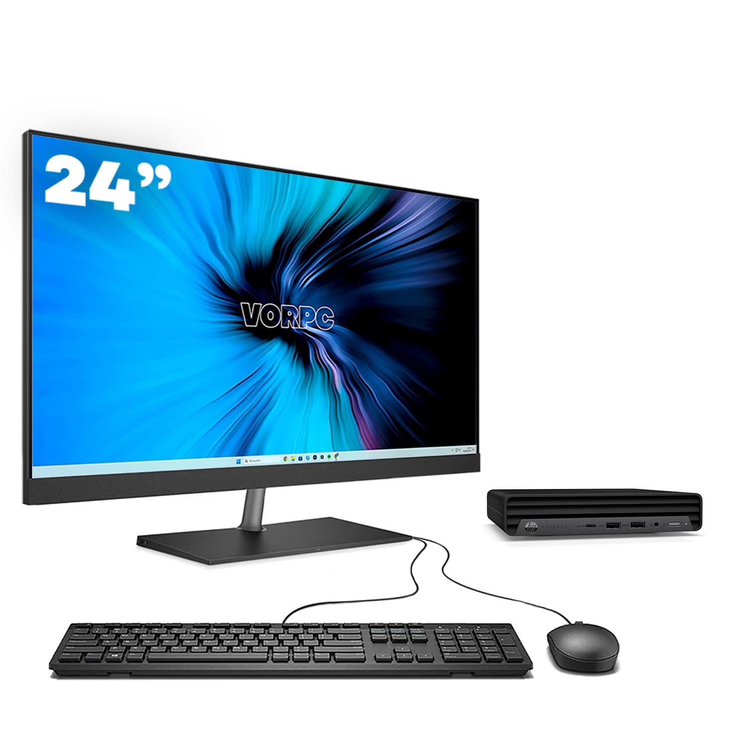 HP Mini PC ProDesk 400 G6 / i5-10500T / 8GB DDR4 256GB M.2 SATA