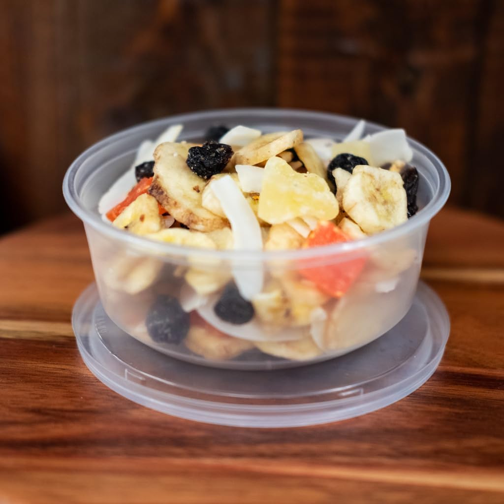 Fabri-Kal 9505100 Pro-Kal 8 Ounce Plastic Deli Container - 500 / CS