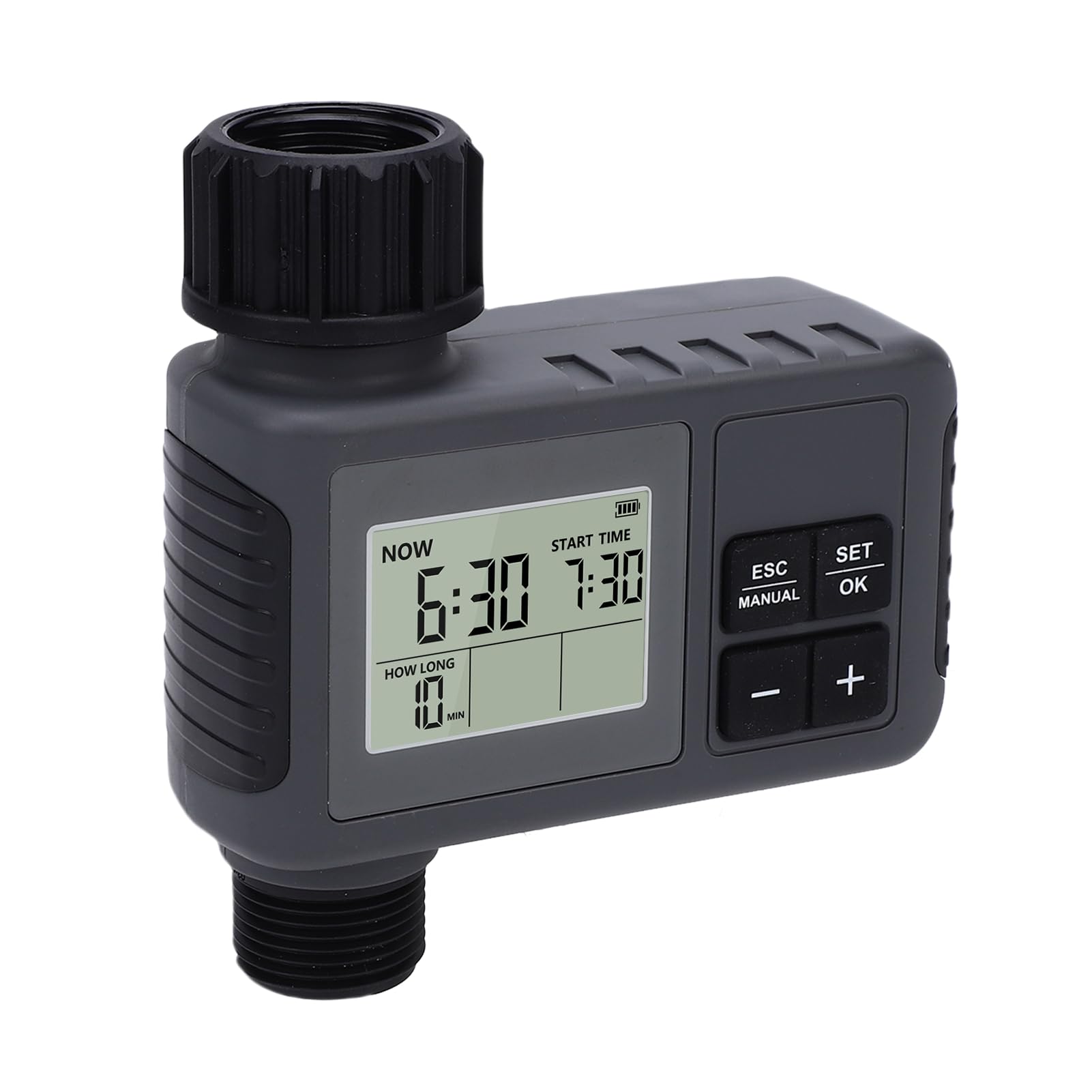 Fdit Timer per Irrigazione Automatico con Display LCD e Ritardo Pioggia per