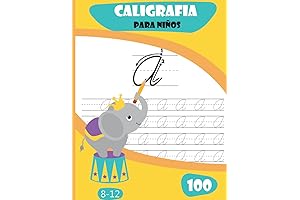 Caligrafía para niños en inglés de 6 a 8 años: Mejora la...