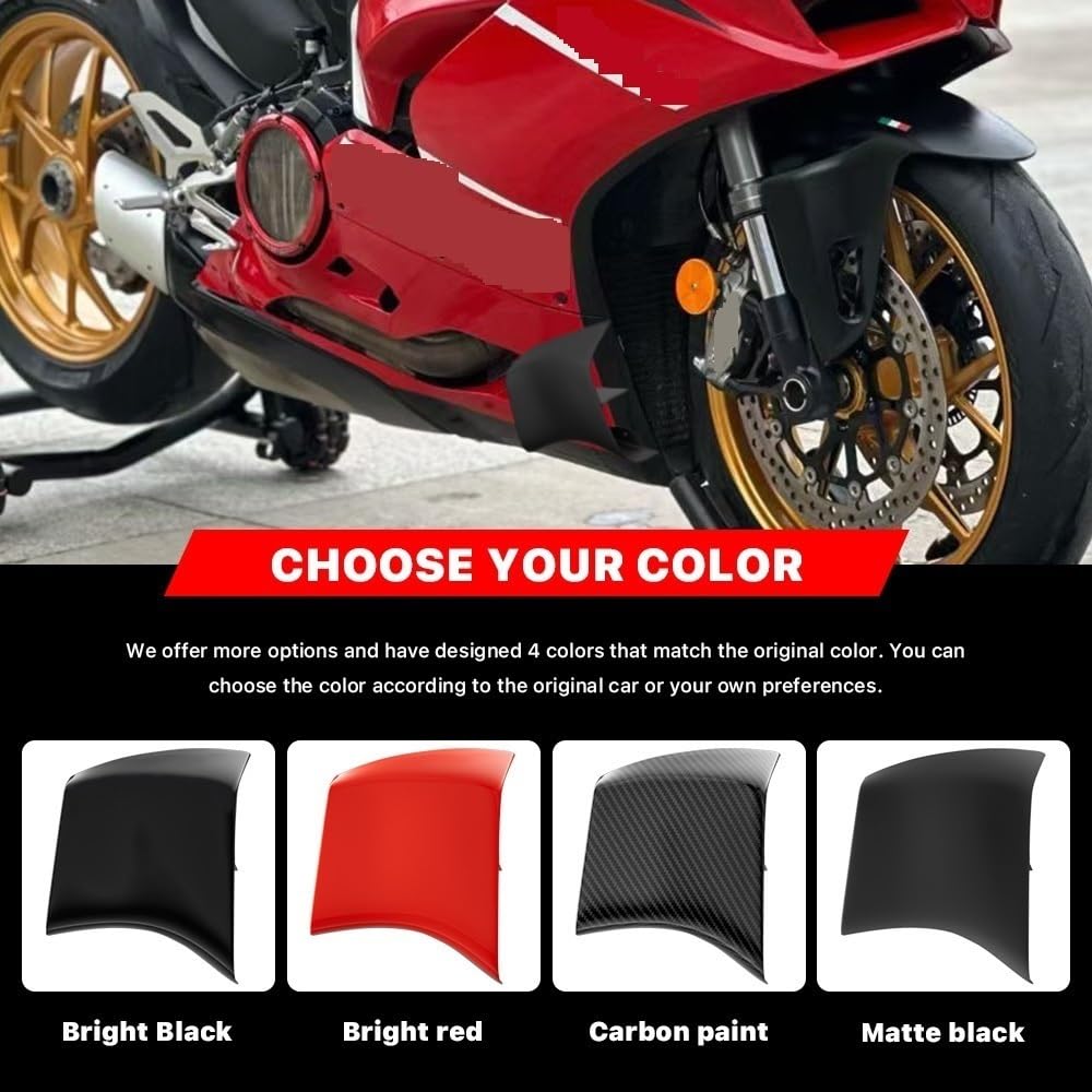 Pasuje do Ducati Panigale V2 V2S 959 2020-2023 panele boczne Fairing puszczania samolotów dolne skrzydło Spoiler Wingletów Motocyklowych