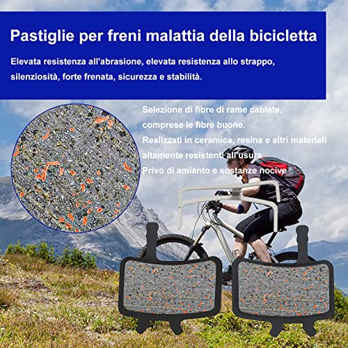 AHL Pastiglie freno a disco semi-metallico per