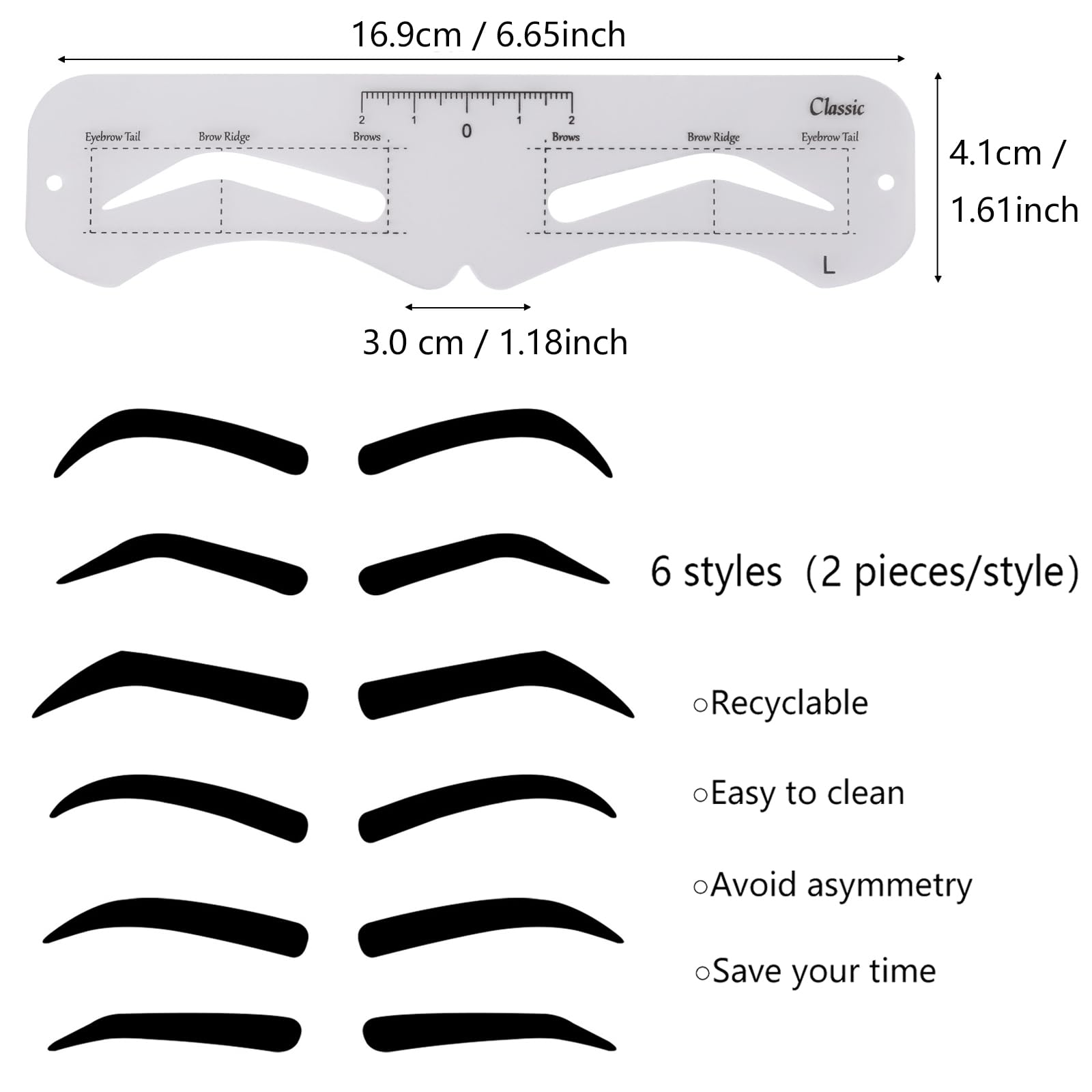 how-to-make-eyebrow-stencil-at-home-diy-eyebrow-stencil-homemade-eyebrow-filler-youtube