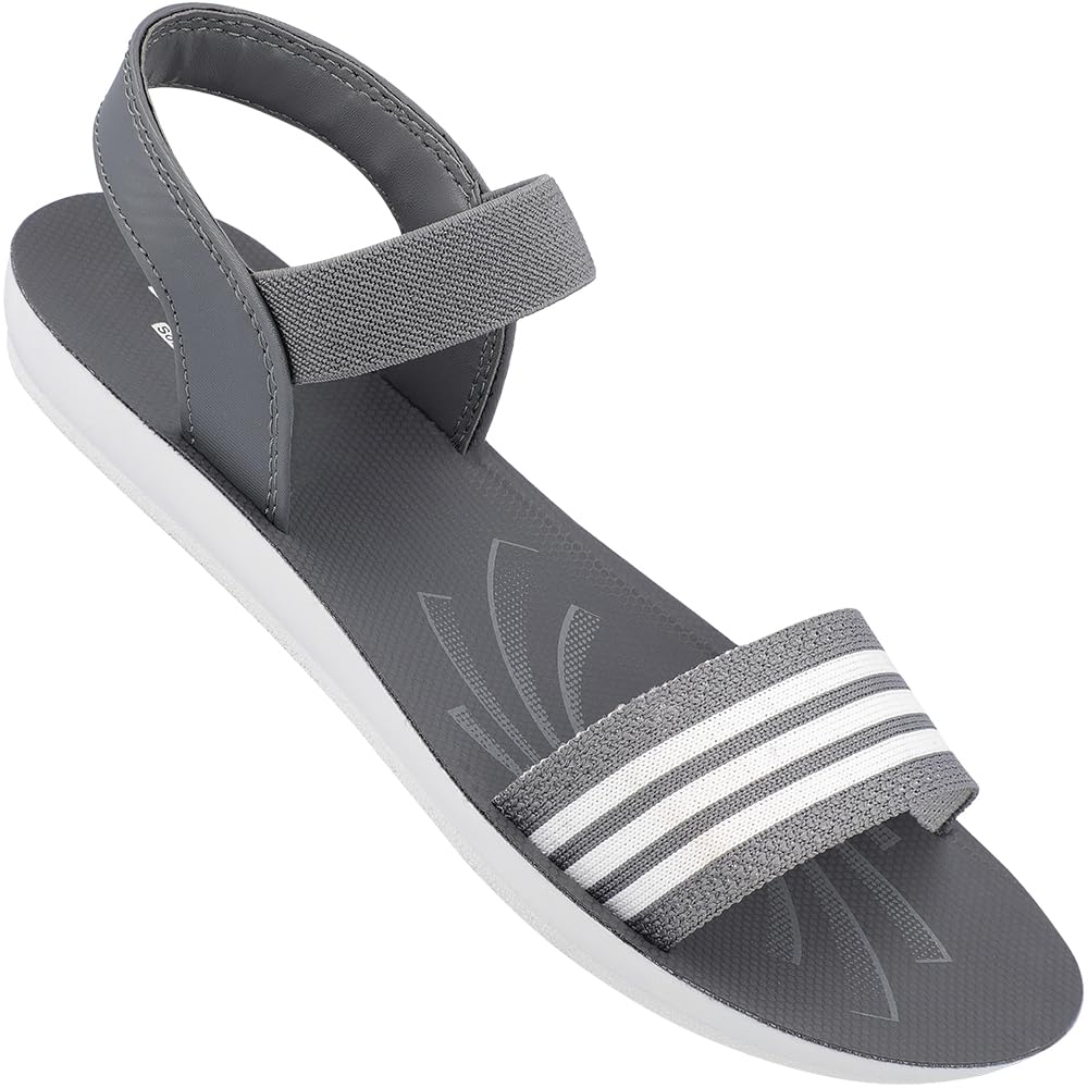 WALKAROO BLUE TYGA BT2702 Womens Sandals for dailywear and regular use for Indoor & Outdoor - Grey (B0CL4GMN5Y) Amazon Price History, Amazon Price Tracker