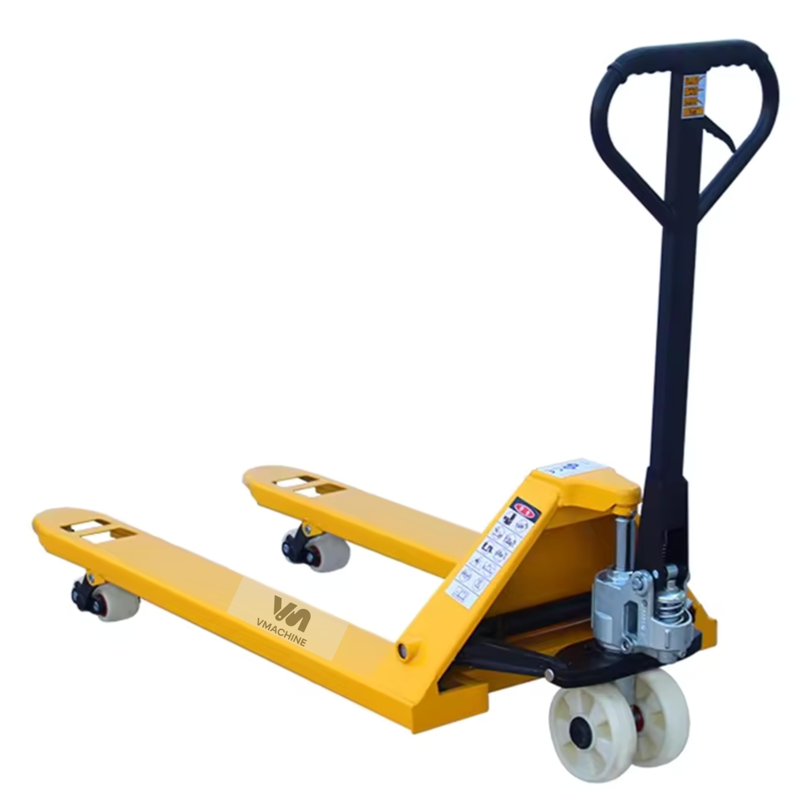 VM 3 Ton Heavy Duty Hydraulic Hand Pallet Truck for Warehouse & Industrial Material Handling (3000 kg Capacity, 1150 x 550 mm Fork Size)-picture-23