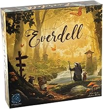 Everdell Board Game – Strategic Worker Placement & Tableau Building Game for Adults & Teens, 1–4 Players, Age 14+, Award-Winning Tabletop Fantasy Game