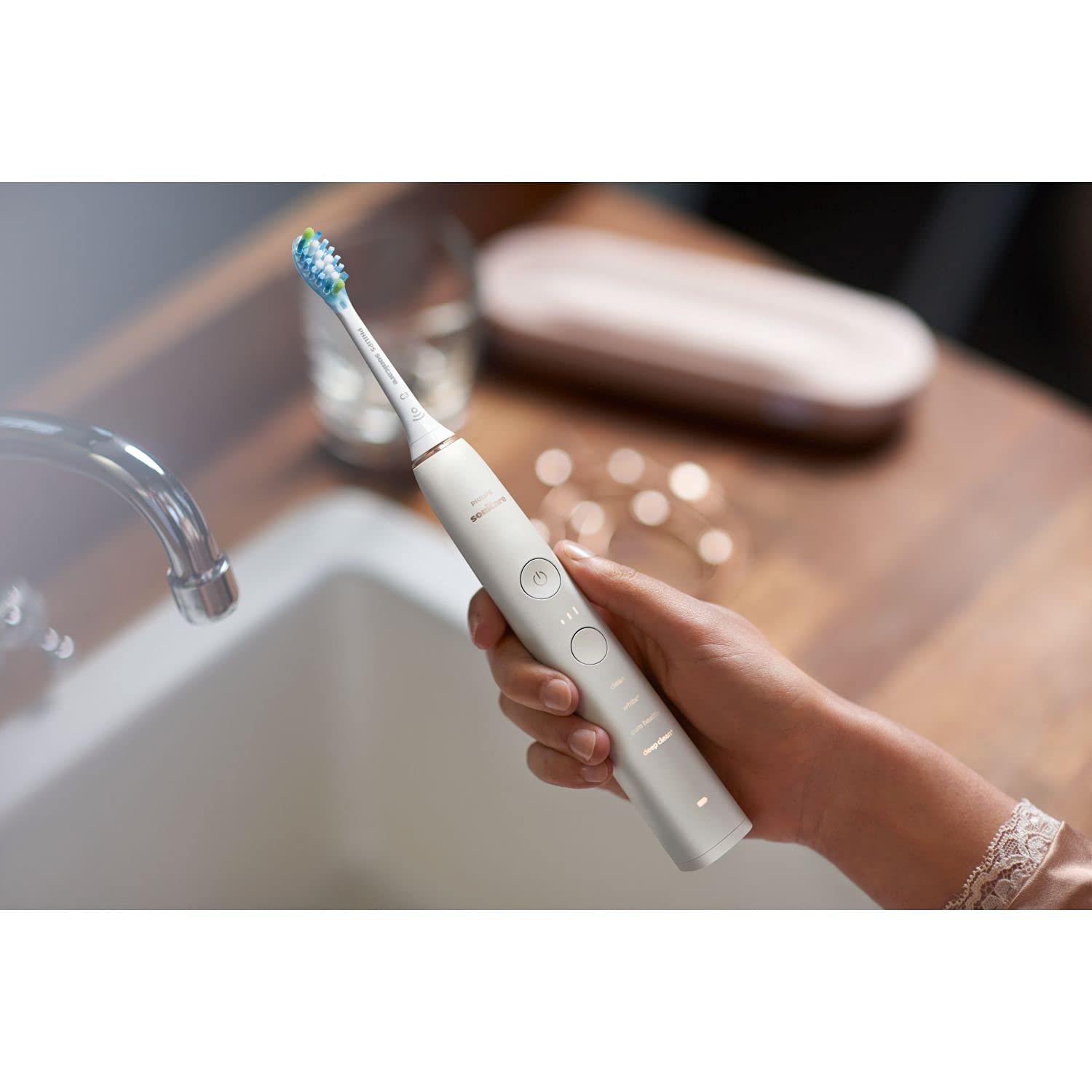 Philips Sonicare Diamond Clean 9000 Spazzolino elettrico Rose Gold