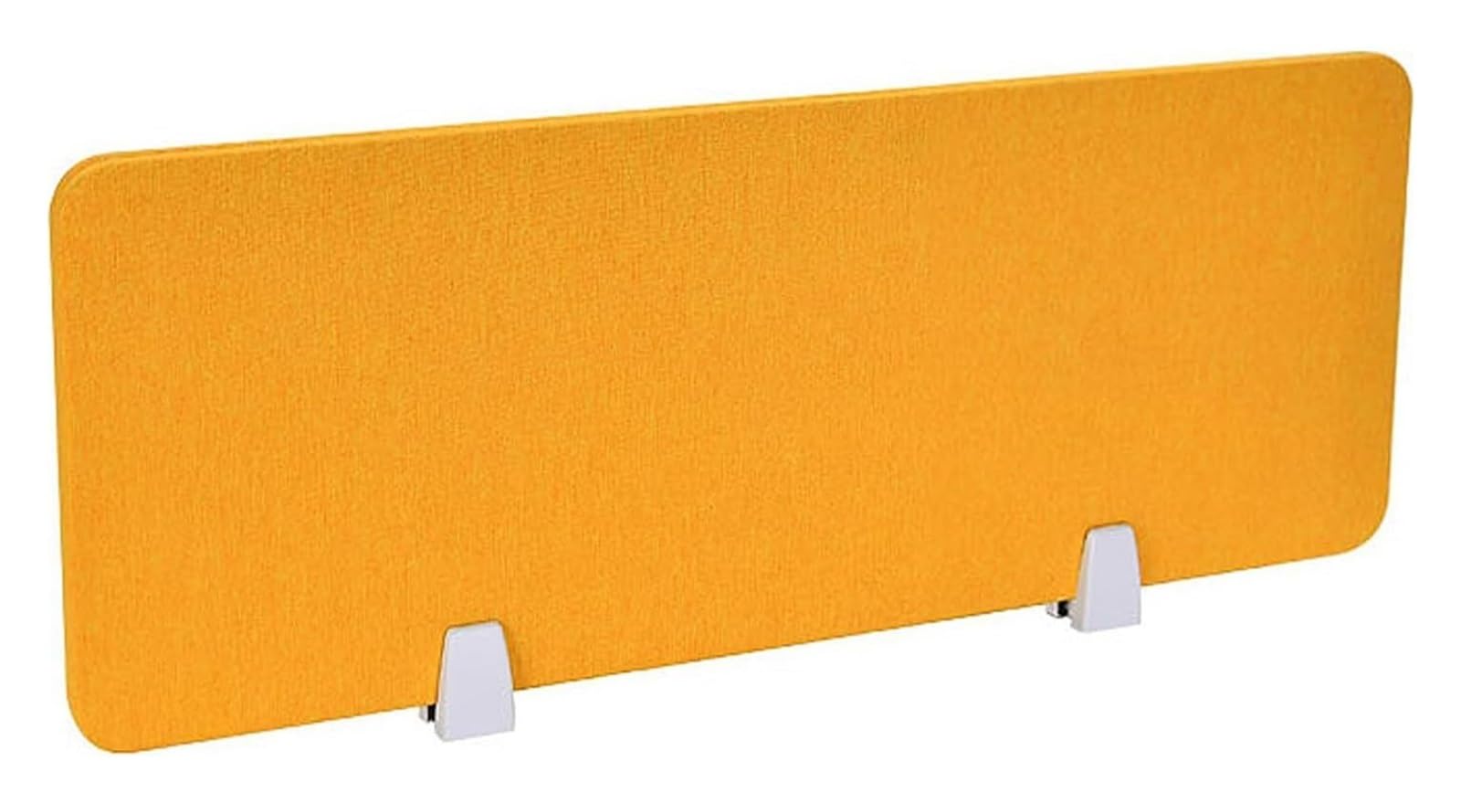 KLGFBDC Acoustic Office Partitions - Anti-Sneeze Screens & Noise Reduction Dividers for Work & School (Orange 80x30cm) - Boost Focus & Reduce Distractions