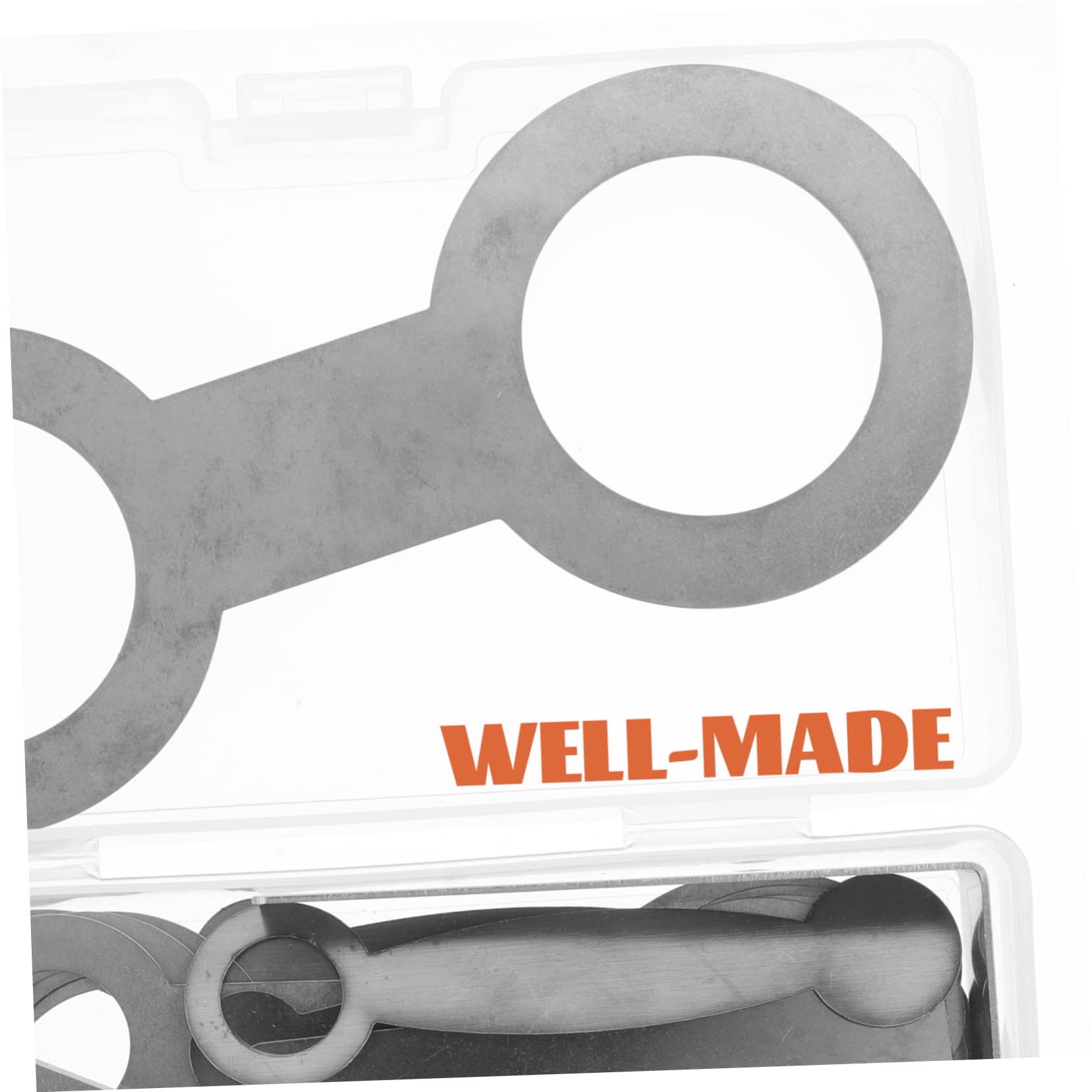 Set di 17 Pezzi per Riparazione Saxofono, Accessori Argento | Metallo, Formato Compatto e Portatile, per Laboratori Professionali e Uso Personale
