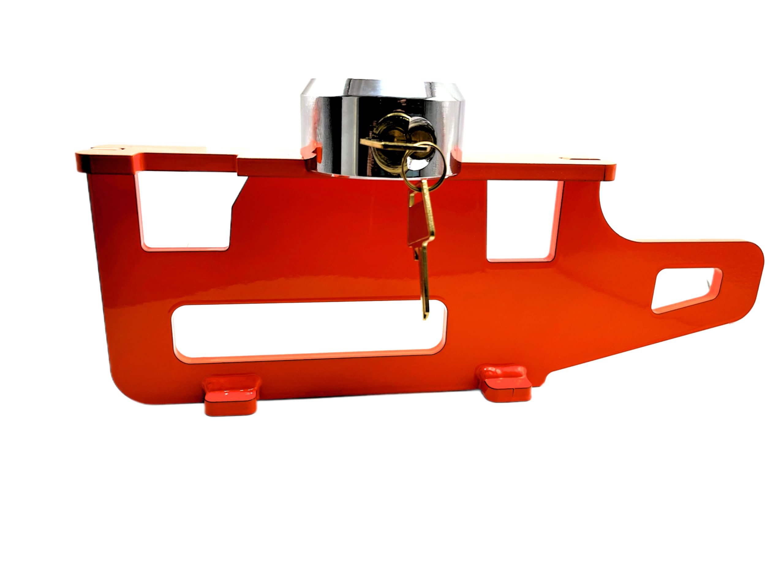 WOMOFIX PedalLock - Blocco pedale Fiat Ducato cambio | Per Peugeot Boxer, Citroën Jumper e Opel Movano • Set completo con lucchetto a puck • Protezione immobilizzatore meccanica