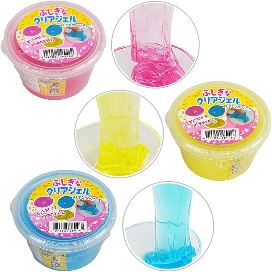 Amazon | スライム ふしぎなクリアジェル 【10個セット】おもちゃ