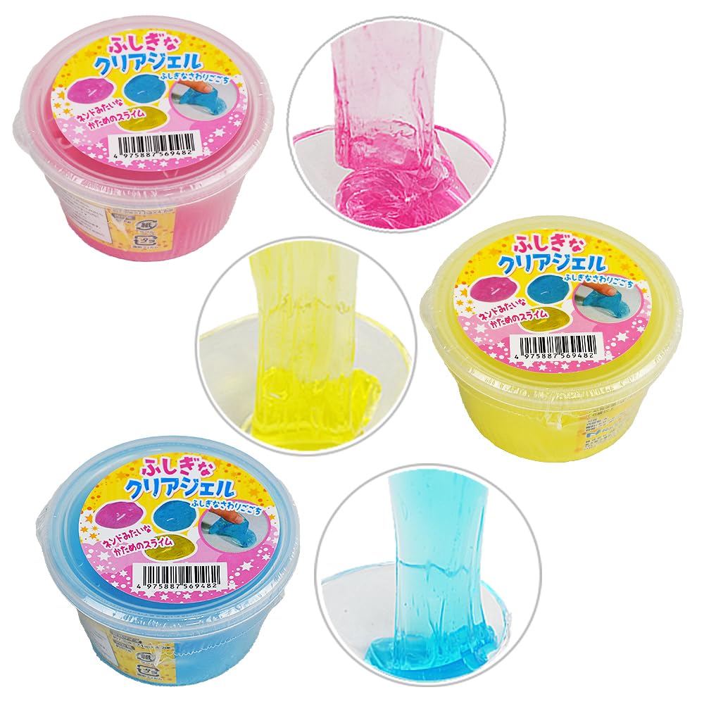 Amazon | スライム ふしぎなクリアジェル 【10個セット】おもちゃ