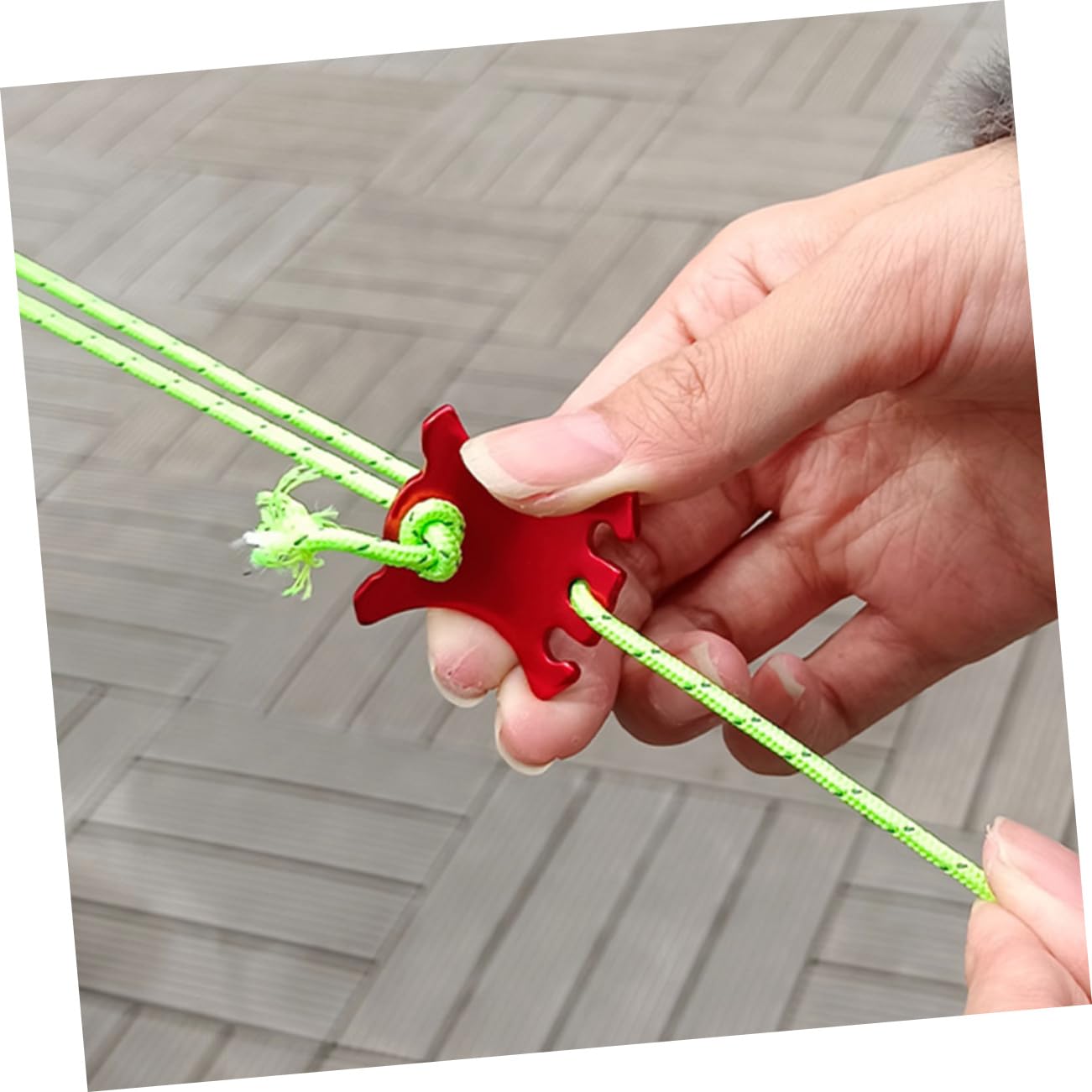 Kisangel Attaches Régleurs De Multifonctionnels pour Camping Tentes Accessoires Portable