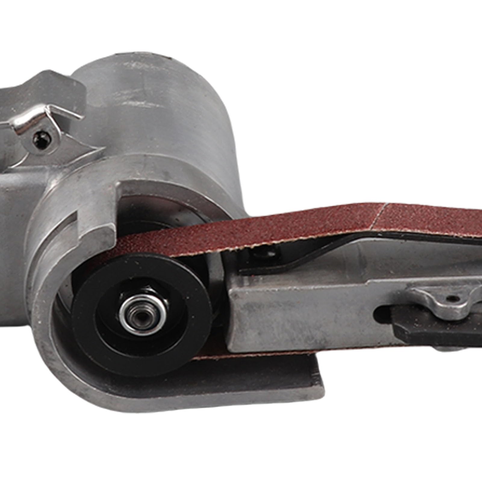 Lijadora de banda neumática de 10mm, lijadora, pulidora para muebles de carpintería