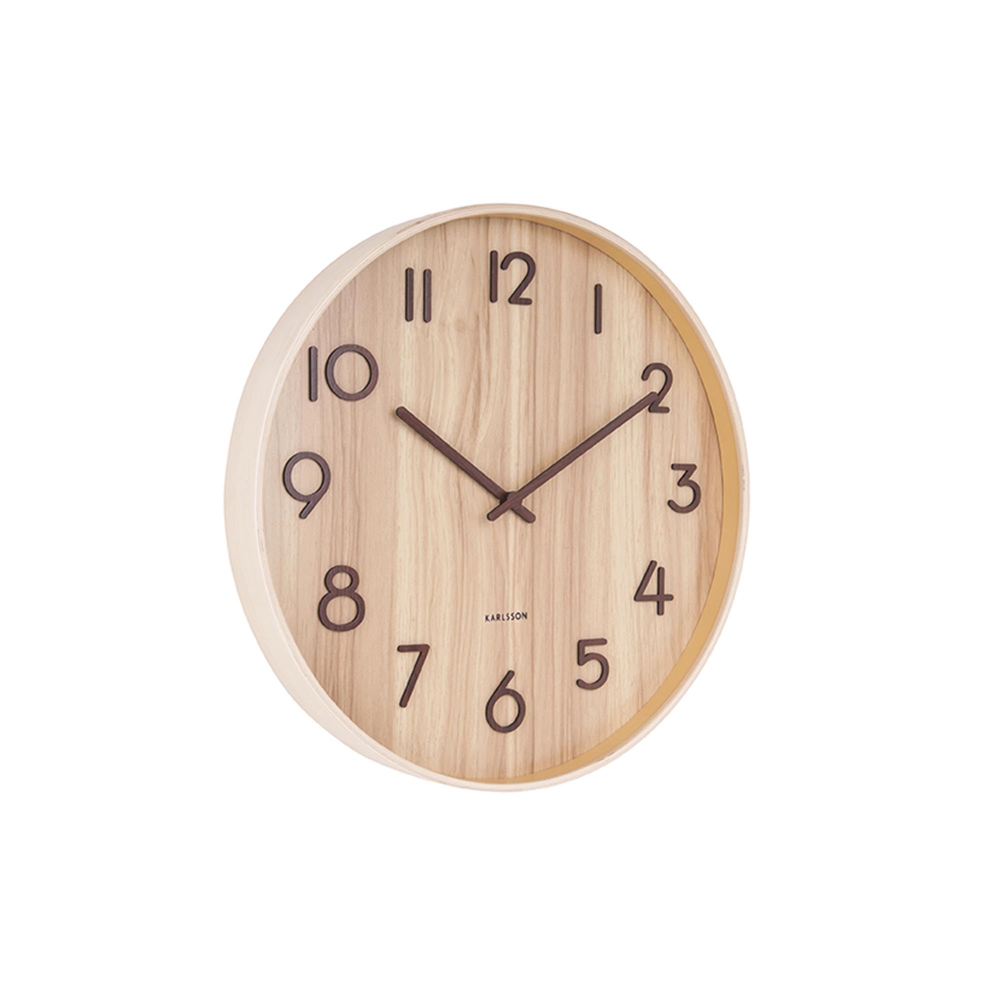 Karlsson Beige Wall Clock Pure Medium