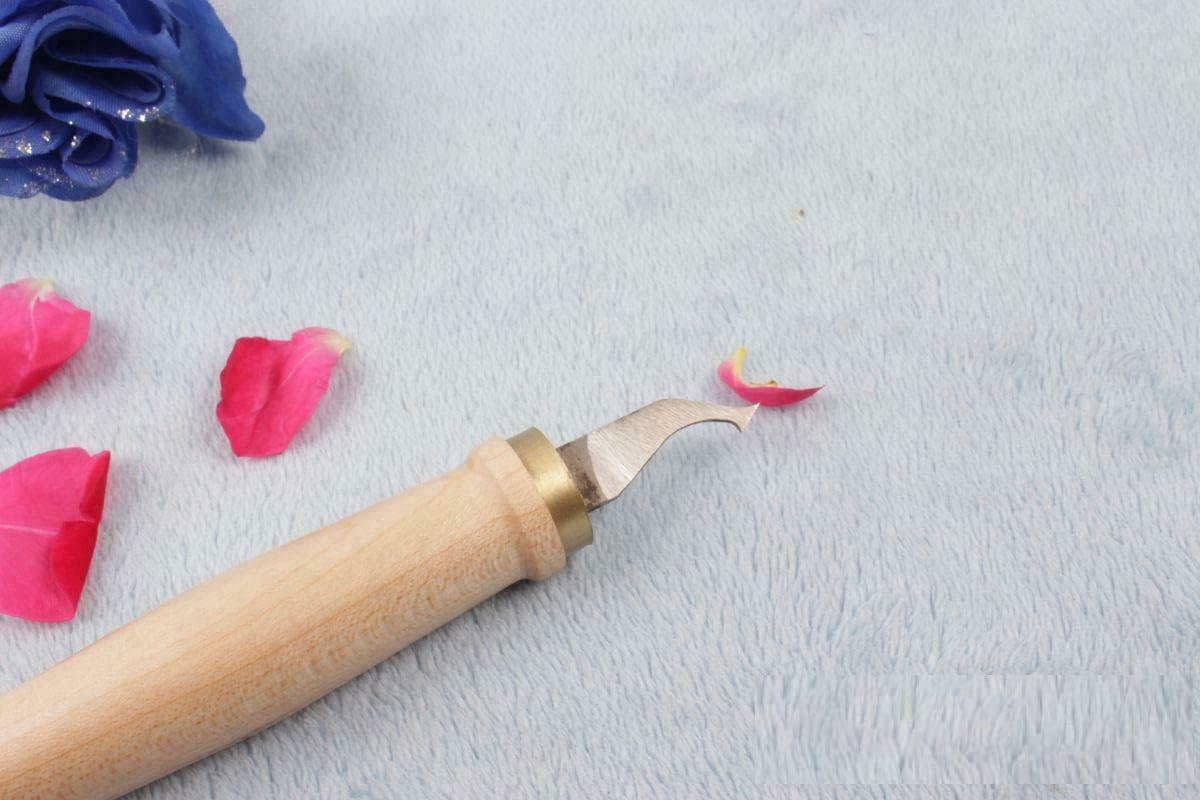 2pcs violin making Tools Violin Purfling Knife Brass Knife Clear Slot wood