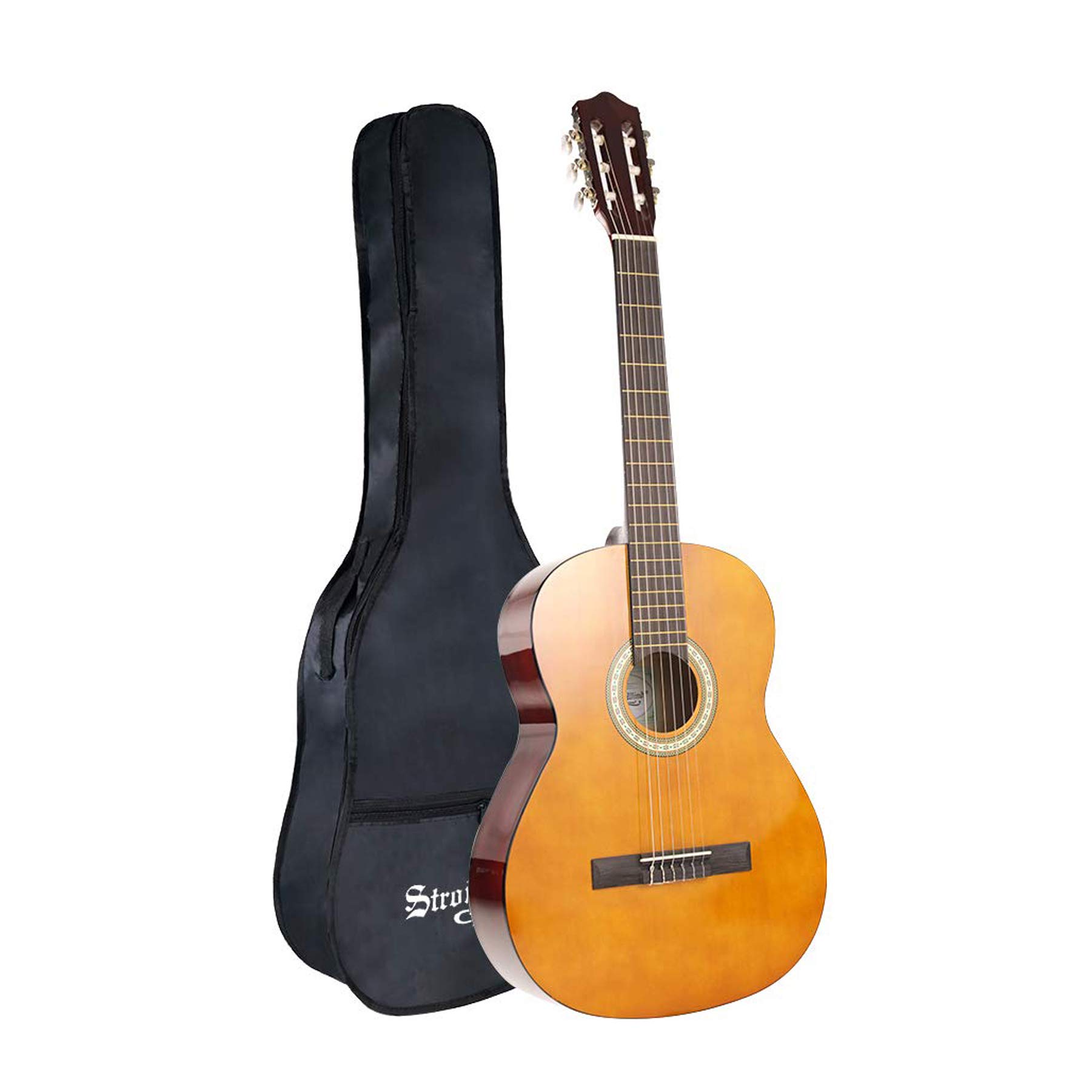 Strong Wind39 Inch Classical Guitar Nylon Strings Acoustic Guitar for Beginner Students Adult with Bag