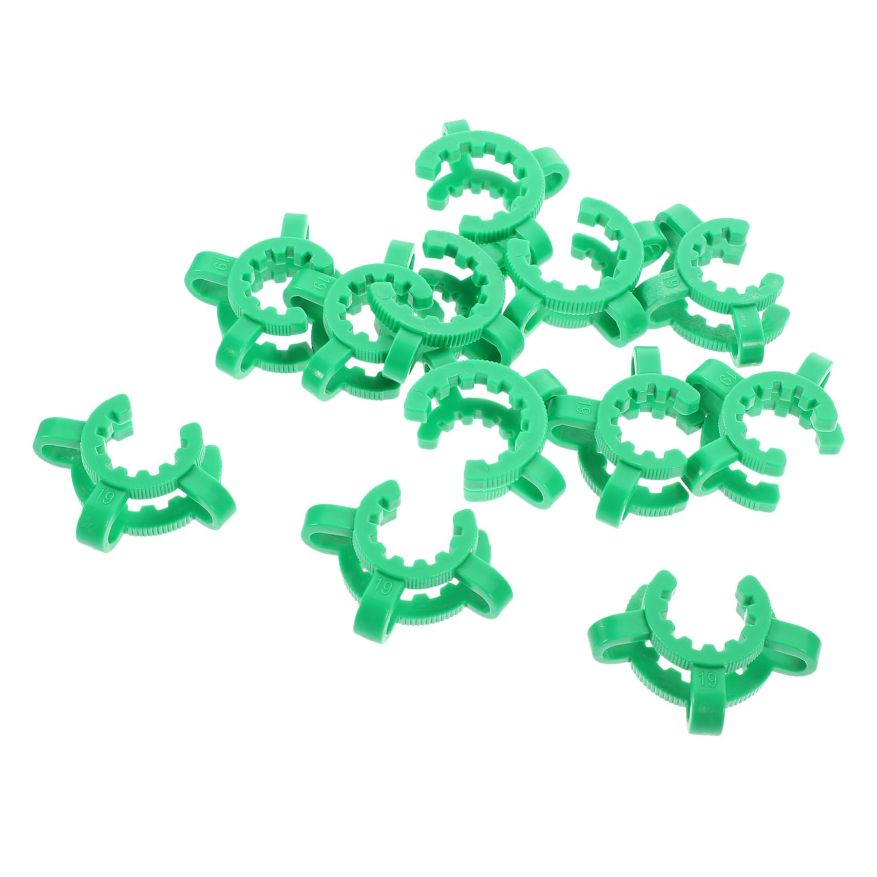 OSOLADY 12pcs Laboratory Test Tube Clamp Labs Clamp Conical Mounting Laboratory Keck Clamp Clamp Mounting Lab Clamp Taper Joints Clamp Labs Keck Plastic