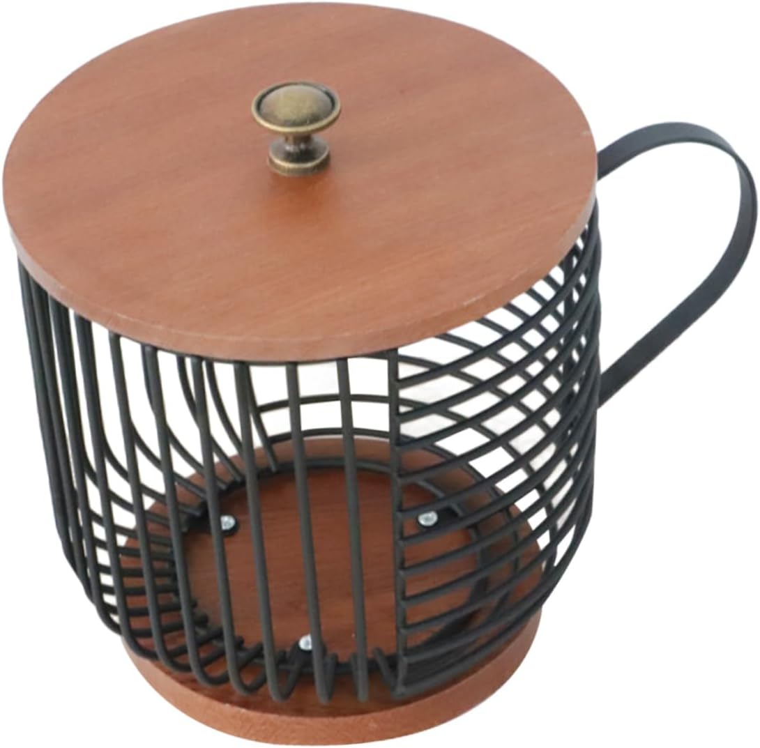 Storage Stand Coffee Pod Holders Lid Coffee Holder Organizer Countertop Container