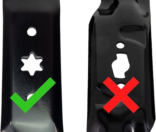 Miniatura 5 de Rotary 50" 12809 Gator Mulch Cortacésped Blade Set MTD/Cub Cadet 742-04053 942-0453