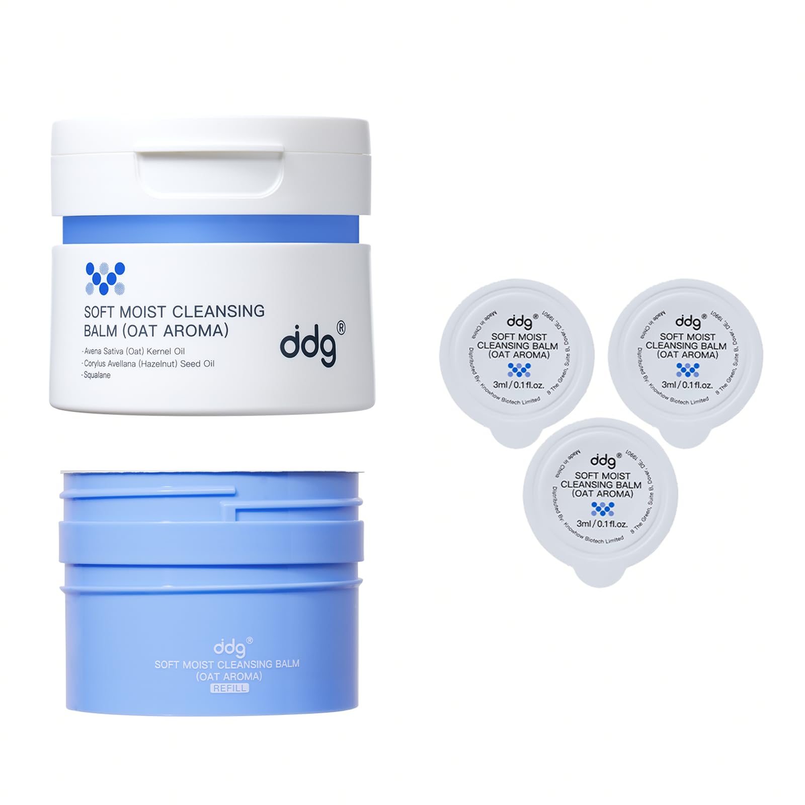 ddg Cleansing Balm Set Sensitive Skin Makeup Remover