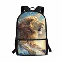 ★MUCENT★ Lion Backpack Unisex 3 Colors P00000SA ☆MUCENT☆ Lion Backpack Unisex 3 Colors P00000SA 81F8GVlx+