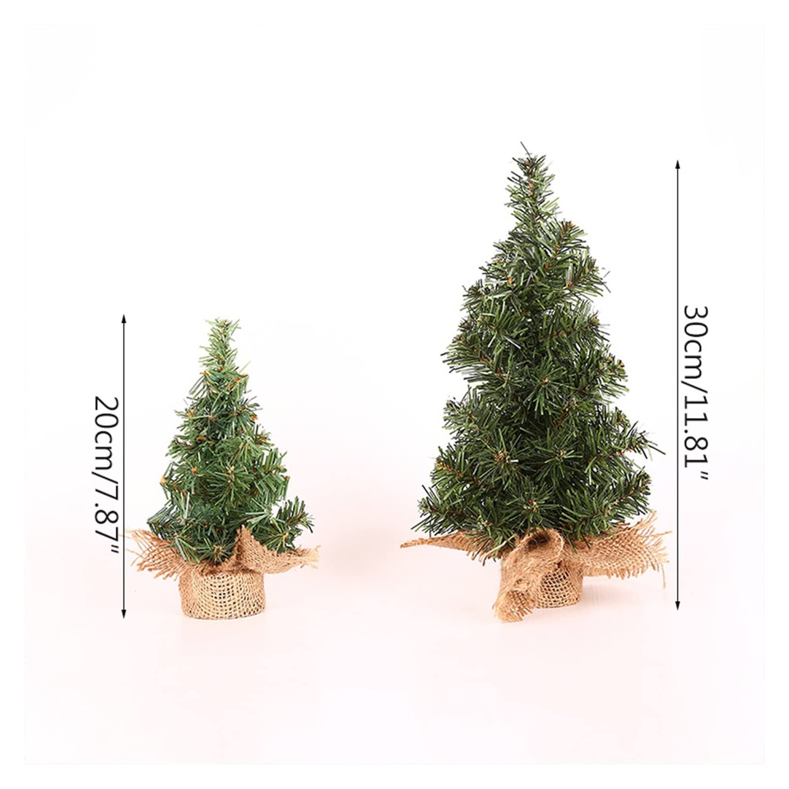 Albero di Natale Decorazione 'albero di Natale di Babbo Natale Accessori for la decorazione della casa Oggetti di scena Decorazioni natalizie Regalo di Capodanno Figurine artigianali Jingxin(30cm)