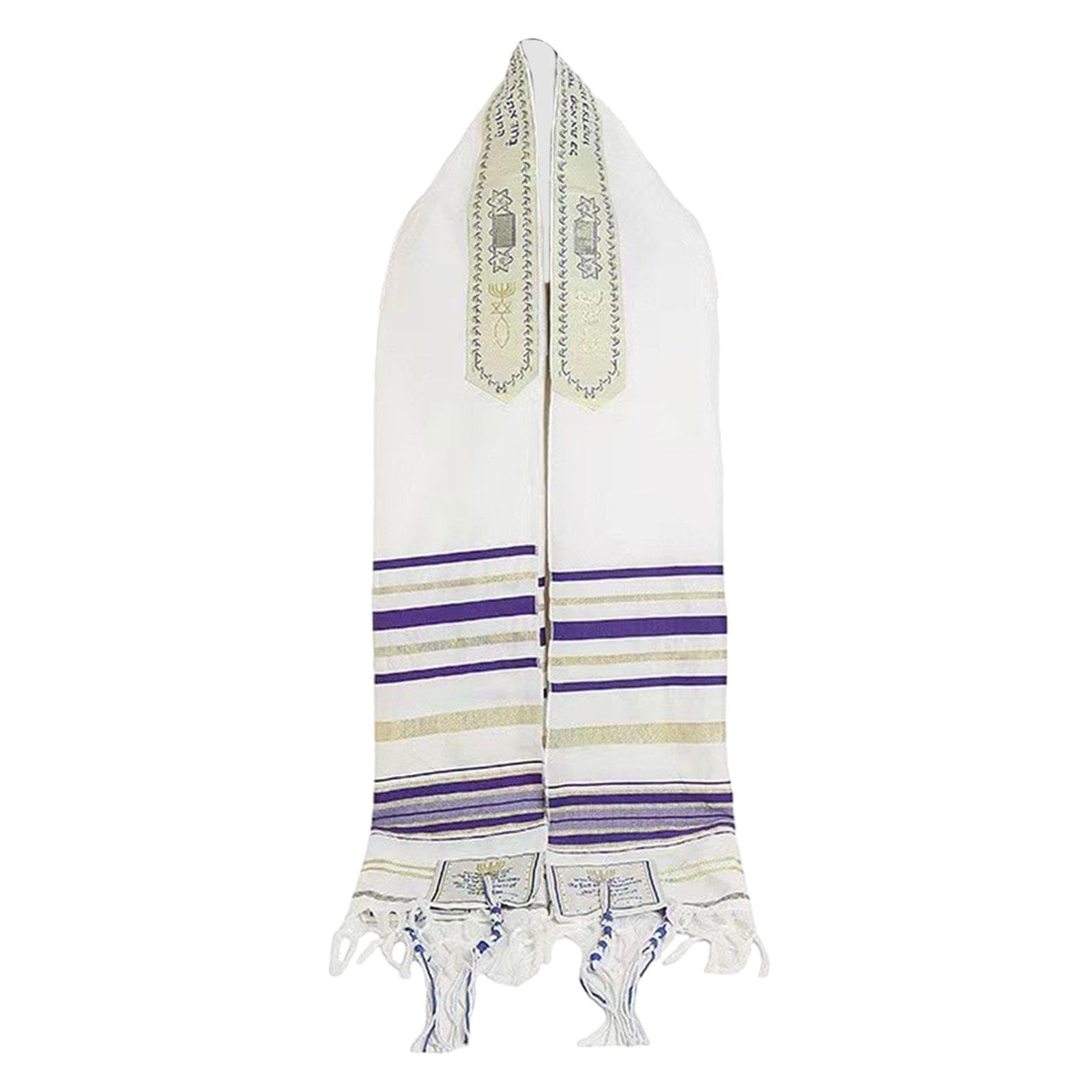 MERISHOPP Prayer Scarf Arabic Scarves for Morning Prayers Yom Kippur Special Occasions Deep Purple| Clothing Shoes & Accessories|Womens Accessories|Scarves & Wraps-image-37