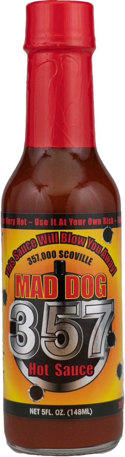Mad Dog 357 Hot Sauce, 5 Ounce