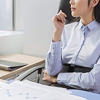 Vista 5 de Cinturón de apoyo para la espalda, soporte lumbar de cintura baja para ciática, hernia de disco, alivio del dolor de espalda escoliosis