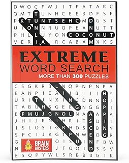 Extreme Word Search: 300 Challenging Puzzles by Parragon Books - Pocket Brain Teasers for Adults & Kids