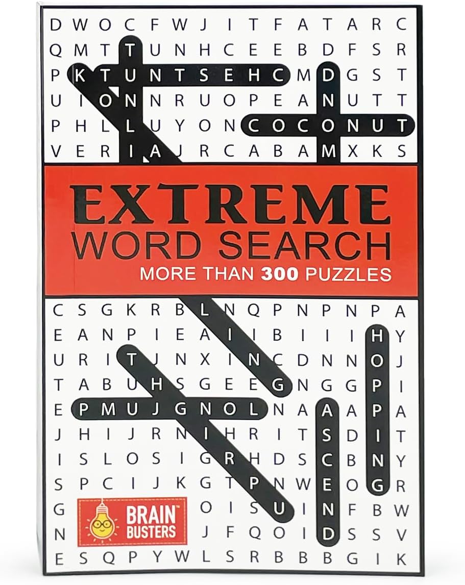 Extreme Word Search: With 300 Puzzles (Brain Busters)