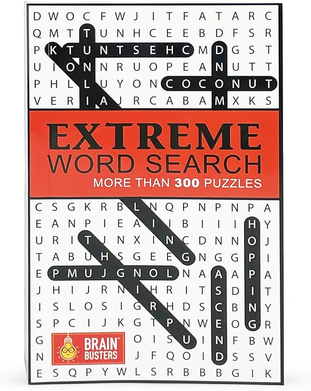 Extreme Word Search: With 300 Puzzles (Brain Busters)