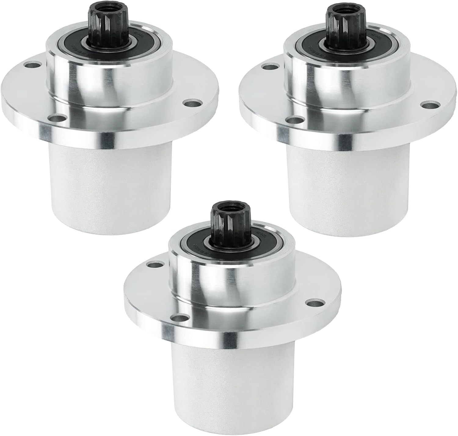 3 Pack 783506 Spindle Assembly for Hustler FasTrak SD Mini Z Super Mini Z TrimStar Z4 RD FasTrak - Fits 36" 42" 44" 48" 52" 60" Mower Decks - Replacement for Hustler Spindle 783506