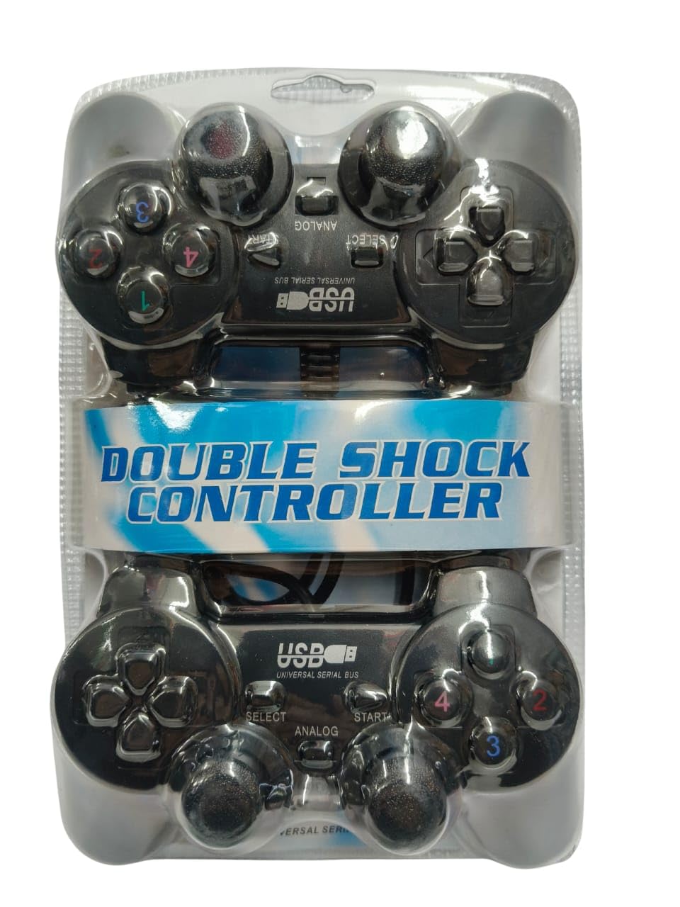 Double Shock Twin PC/Laptop USB Controller - Gaming Joystick